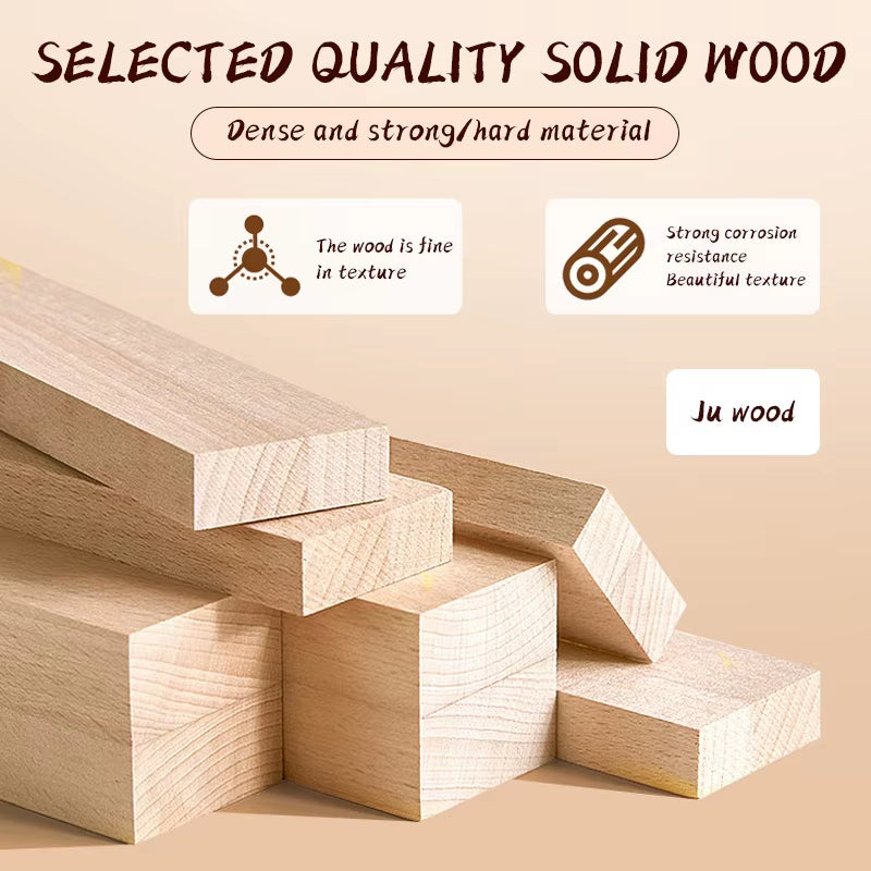 Madera maciza de la lámpara seta